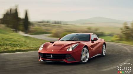 Débuts de la Ferrari F12berlinetta à Goodwood